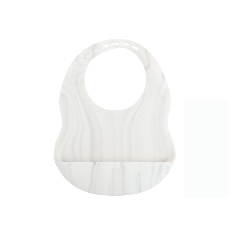 BPA Free Baby Bibs Food Grade Silicone Adjustable Drooling Babador Burp Baby Feeding Tableware Toddler Infant Feeding Tools